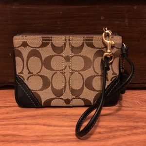 Used coach wristlet